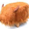 Synthetic Fur Highland Cow