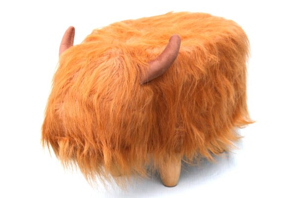 Synthetic Fur Highland Cow